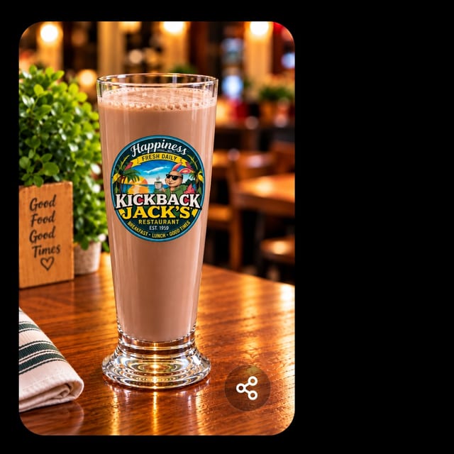 Chocolate Milk.