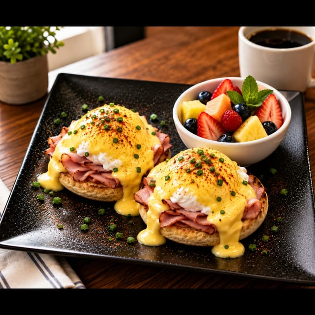 Eggs Benedict.