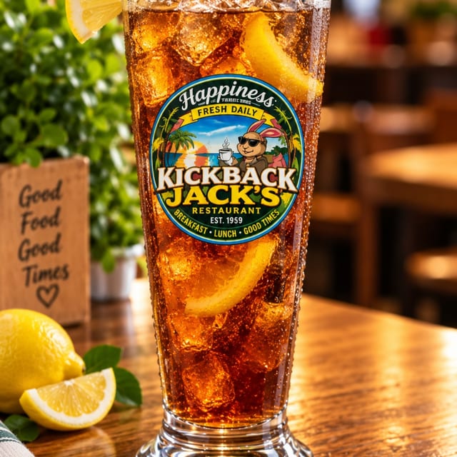 Fresh Brewed Iced Tea.