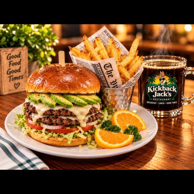 Monterey Avocado Burger.