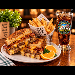 Bacon Patty Melt