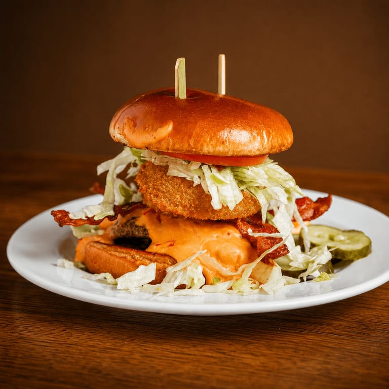 Indulge in Our Cheeseburger