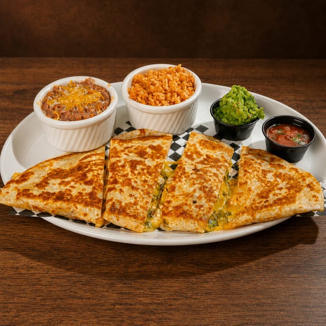 Chicken Quesadilla.