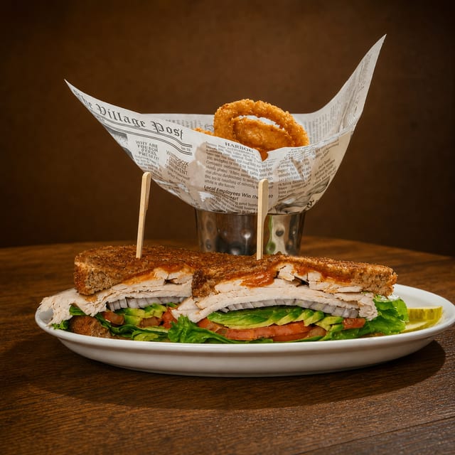 Santa Fe Turkey Sandwich.